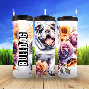 Bouteilles Isothermes Le paradis floral de Bulldog