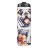 Bouteilles Isothermes Le paradis floral de Bulldog (Devant)