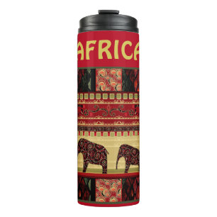 Bouteilles Isothermes Le patchwork africain