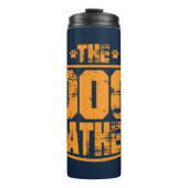 Bouteilles Isothermes Le père du chien a porté Graphisme (Devant)