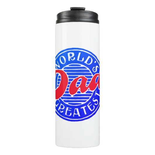 Bouteilles Isothermes Le plus grand papa du monde (Devant)