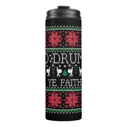 Bouteilles Isothermes Le poison de Bass Drum Dreck Christmas (Devant)