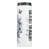 Bouteilles Isothermes Le regard floral doux de Great Dane (Dos)