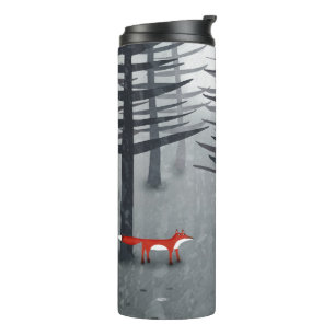 Bouteilles Isothermes Le renard et la forêt
