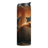 Bouteilles Isothermes Le Renard Rouge Dort Sous Le Champion Géant (Tourné sur la gauche)