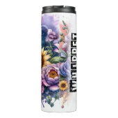 Bouteilles Isothermes Le rêve floral d'une marionnette (Dos)