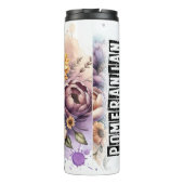 Bouteilles Isothermes Le rêve floral fluide de Poméranie (Dos)