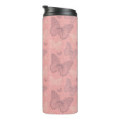 Bouteilles Isothermes Le rose de papillon (Tourné sur la droite)