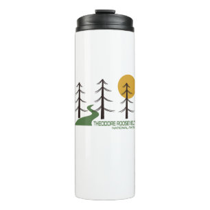 Bouteilles Isothermes Le sentier du parc national Theodore Roosevelt