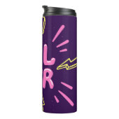 Bouteilles Isothermes Le slogan féministe "Girl power", arrière - plan v (Tourné sur la droite)