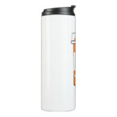 Bouteilles Isothermes Le snowboard est ma drogue (Tourné sur la gauche)