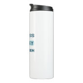 Bouteilles Isothermes Le succès est un voyage, pas une destination (Tourné sur la droite)