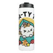 Bouteilles Isothermes Le temps de la pub ! - Conception de Noël Festive  (Devant)