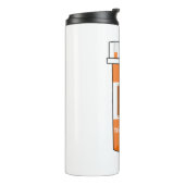 Bouteilles Isothermes Le tennis est ma drogue (Tourné sur la gauche)