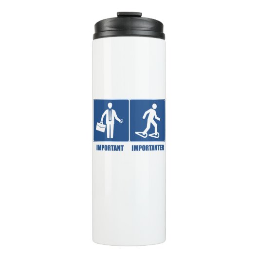 Bouteilles Isothermes Le Travail Est Important La Raquette À Neige (Devant)