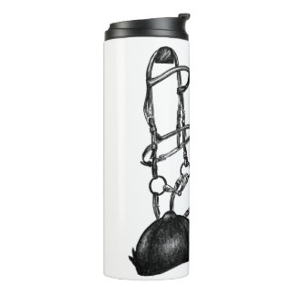 Bouteilles Isothermes Le tumbler thermique équestre pour les amateurs de