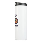 Bouteilles Isothermes Le Vélo Passe Sur La Pizza (Tourné sur la droite)