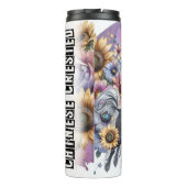 Bouteilles Isothermes Le vol floral de Chinese Crested (Dos)