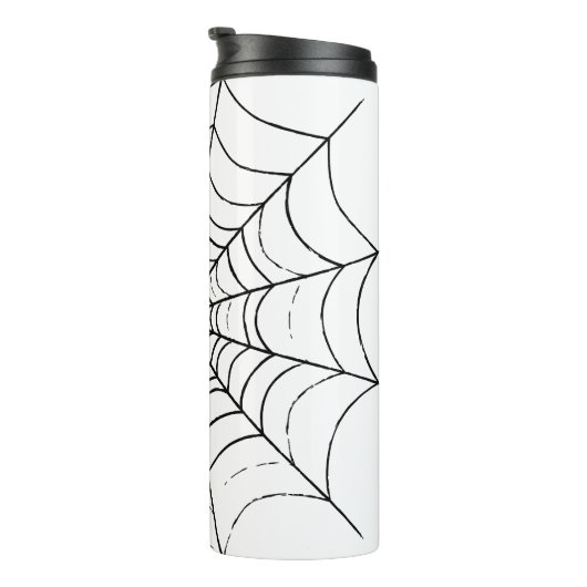 Bouteilles Isothermes Le Web d'un simple araignée (Tourné sur la droite)