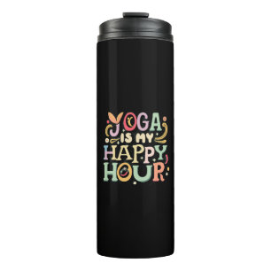 Bouteilles Isothermes Le yoga est mon happy hour