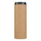 Bouteilles Isothermes Leather texture background. Brown leather texture. (Dos)