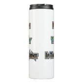 Bouteilles Isothermes L'économie contre l'environnement (Dos)