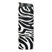 Bouteilles Isothermes Légendes d'impression Zebra (Tourné sur la droite)