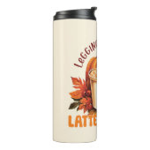 Bouteilles Isothermes Legging. Feuilles et lattes (Tourné sur la gauche)