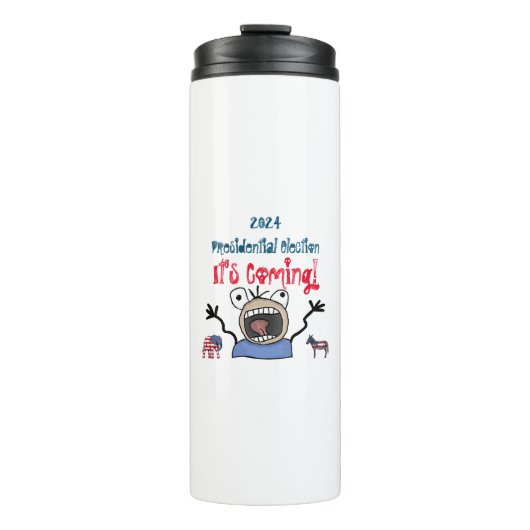 Bouteilles Isothermes L'élection présidentielle de 2024, c'est à venir ! (Devant)