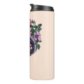 Bouteilles Isothermes Lémur floral doux (Tourné sur la droite)