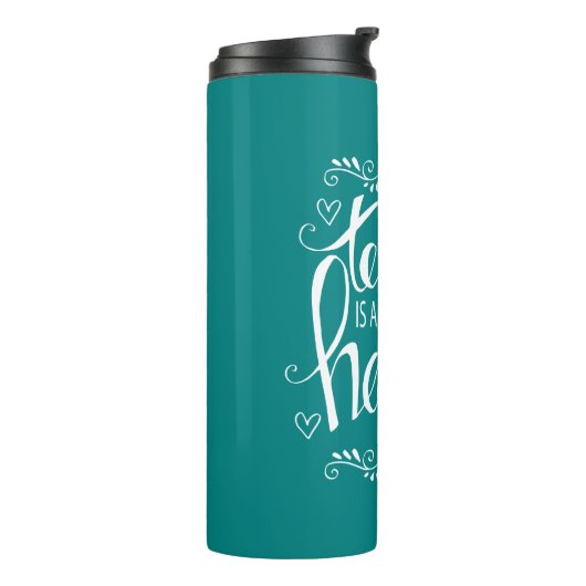 Bouteilles Isothermes L'enseignement est un travail d'expression (Tourné sur la gauche)