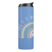 Bouteilles Isothermes L'enseignement est une oeuvre de Heart Periwinkle (Tourné sur la gauche)