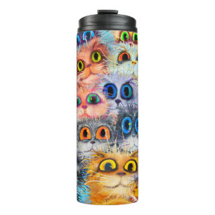 Bouteilles Isothermes L'ensemble de portraits de chats, portrait, animal