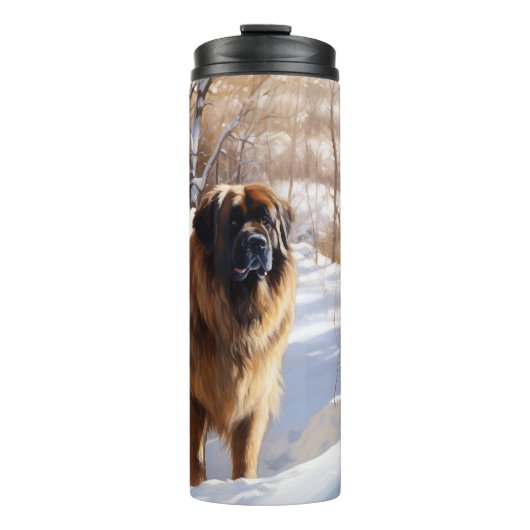 Bouteilles Isothermes Leonberger Laissez-le neiger Noël (Devant)