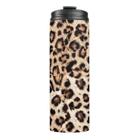 Bouteilles Isothermes Leopard Design Motif : Wild Elegance. (Devant)