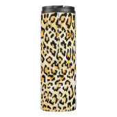 Bouteilles Isothermes leopard jaune et blanc dessiné à la main (Dos)