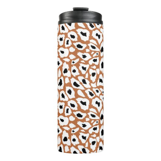 Bouteilles Isothermes Leopard pattern, african animal print design (Devant)