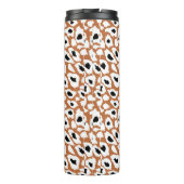 Bouteilles Isothermes Leopard pattern, african animal print design (Dos)