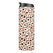 Bouteilles Isothermes Leopard pattern, african animal print design (Tourné sur la droite)