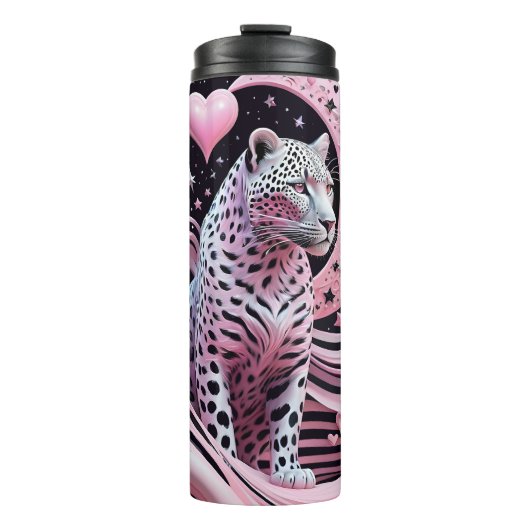 Bouteilles Isothermes Léopard Rose Mystique (Devant)