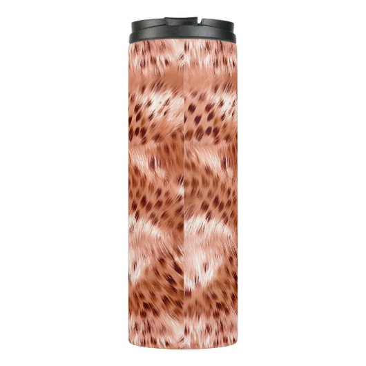 Bouteilles Isothermes Léopard rose rose (Dos)