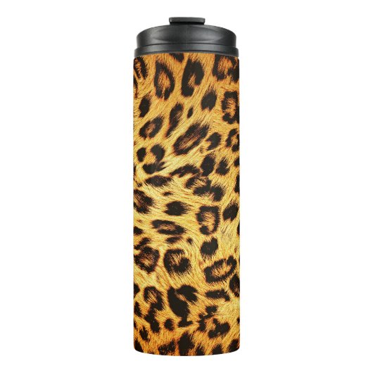 Bouteilles Isothermes Leopard tendance : Motif de design de peau. (Devant)