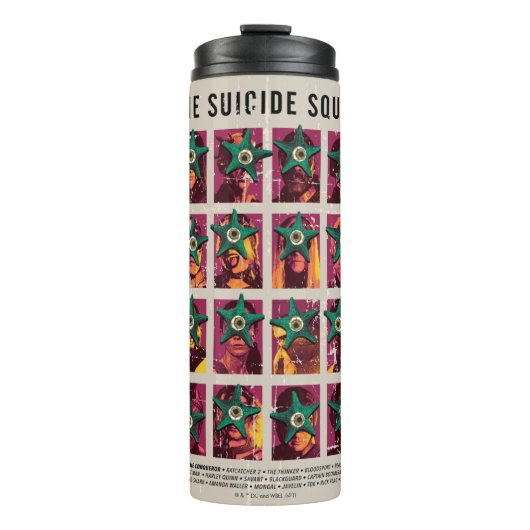 Bouteilles Isothermes L'équipe du suicide | Édition Starro Squad (Devant)