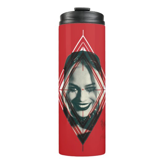 Bouteilles Isothermes L'équipe du suicide | Harley Quinn Diamond Target (Devant)