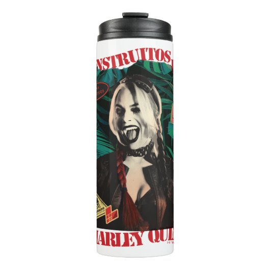 Bouteilles Isothermes L'équipe du suicide | Harley Quinn Winking (Devant)