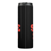 Bouteilles Isothermes L'équipe du suicide | Logo rouge et noir (Dos)