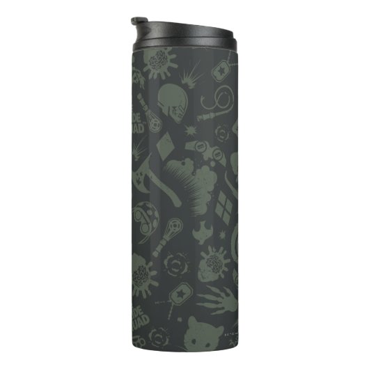 Bouteilles Isothermes L'équipe du suicide | Motif d'icône de caractère (Tourné sur la droite)