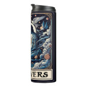 Bouteilles Isothermes LES AMOUREUX Tarot Céleste Homme & Femme Âmes (Tourné sur la droite)