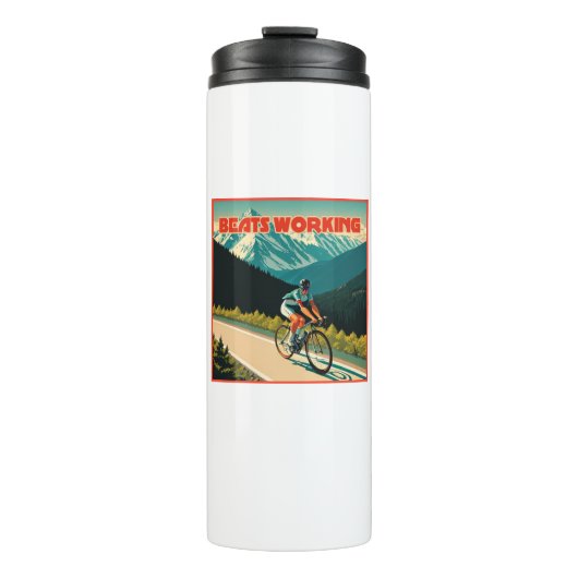 Bouteilles Isothermes Les battements cyclables fonctionnent (Devant)