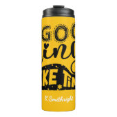 Bouteilles Isothermes Les bonnes choses prennent du temps Citation (Devant)